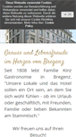 Mobile Screenshot of hotelweisseskreuz.at